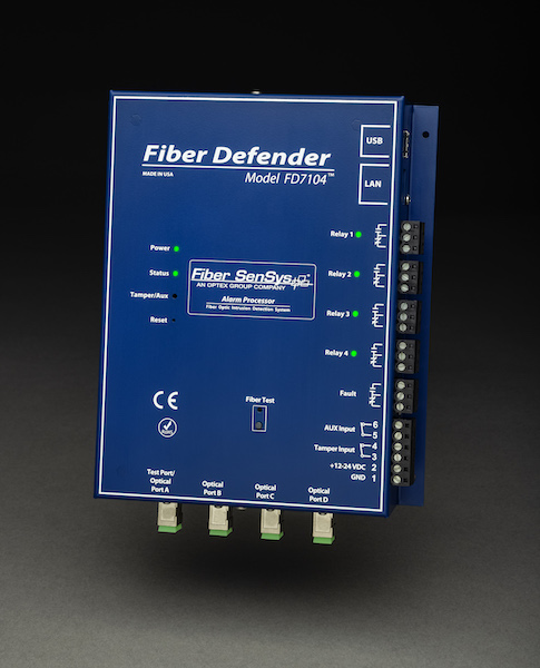 Next Generation Fiber-Optic Intrusion Detection for Fences: Fiber Defender® FD7104™